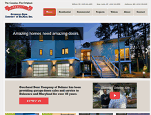Tablet Screenshot of overheaddoordelmar.com